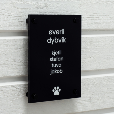Dørskilt 