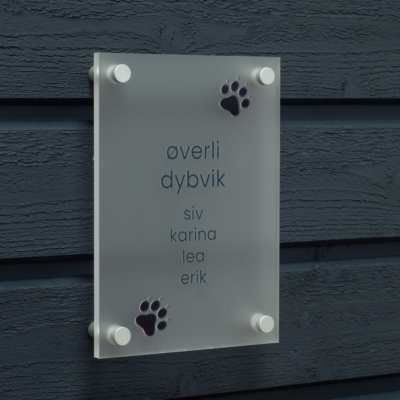 Dørskilt 