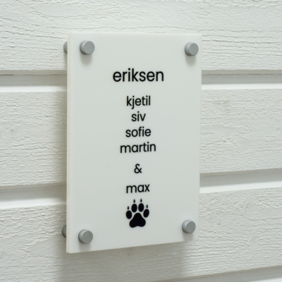 Dørskilt 