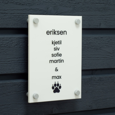 Dørskilt 