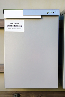 Postkasseskilt 