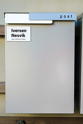 Postkasseskilt 
