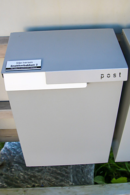 Postkasseskilt "Small"