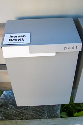 Postkasseskilt 