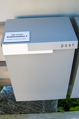 Postkasseskilt 