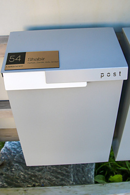 Postkasseskilt "XLarge"
