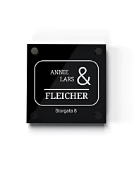 Dørskilt "Fleicher"